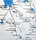Volqa-Baltik su yolu üçün miniatür