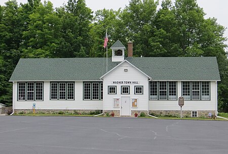 Wagner WI USA - town hall.JPG