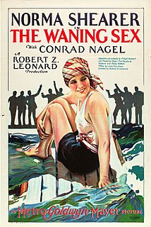 <i>The Waning Sex</i> 1926 film by Robert Zigler Leonard