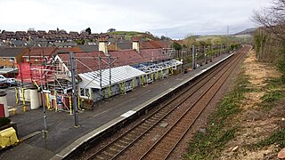 <span class="mw-page-title-main">West Kilbride railway station</span> Railway station in North Ayrshire, Scotland