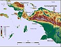 Miniatuur voor Bestand:West Papua topo Cyclopsgebergte.jpg
