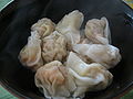 Cooked wontons