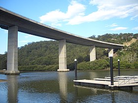 Woronora Bridge über dem Woronora River