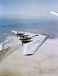 Northrop YB-35 American flying-wing bomber prototype