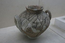 陶罐，龙山文化，西吴寺遗址出土