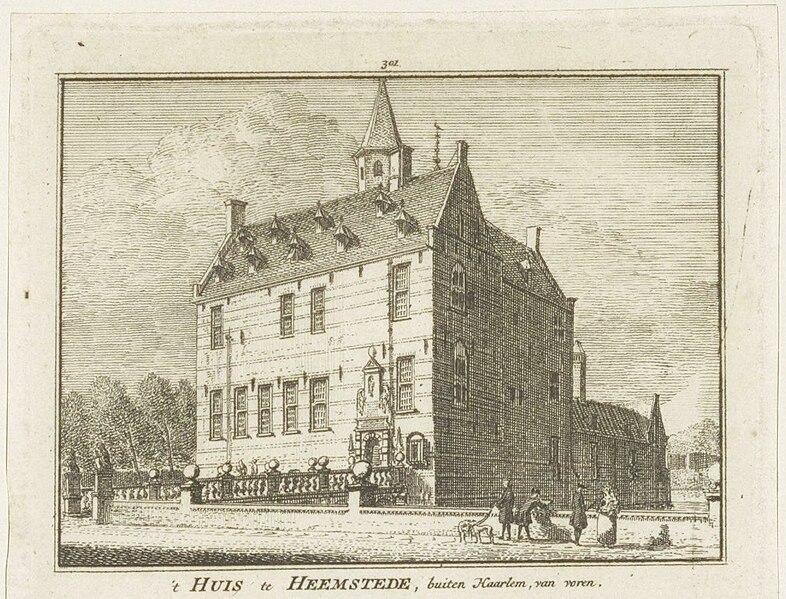 File:'t Huis te Heemstede, buiten Haarlem, van vorenKopergravure, Inventarisnummer NL-HlmNHA 1100 KNA006003188.JPG