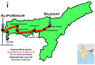 <span class="mw-page-title-main">Alipurduar–Silghat Town Rajya Rani Express</span>