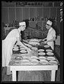 (Untitled photo, possibly related to- Making pie crusts. Bakery, San Angelo, Texas) (LOC).jpg