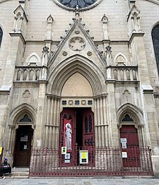 Portal of the church