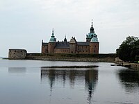 Кальмарский замок, вид с моря