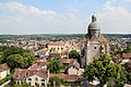 0 Provins - La collégiale St-Quiriace et la ville basse.JPG