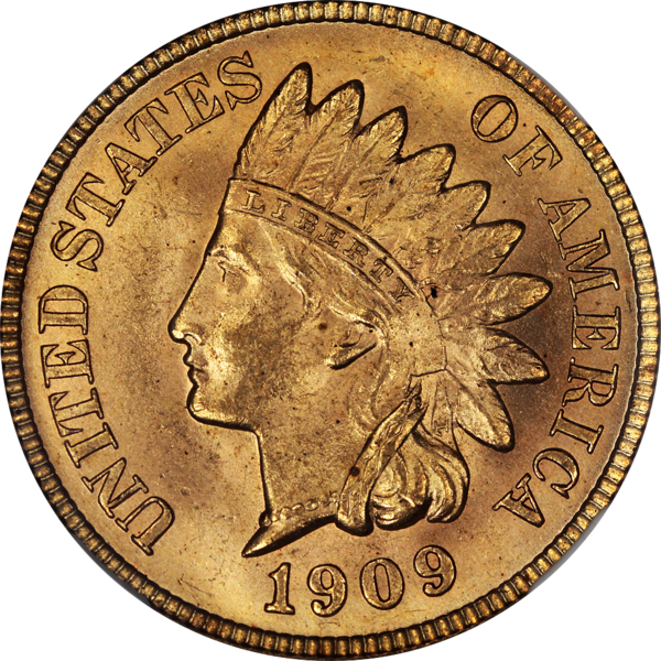 File:1909 Indian Cent NGC MS65RD Obverse.png