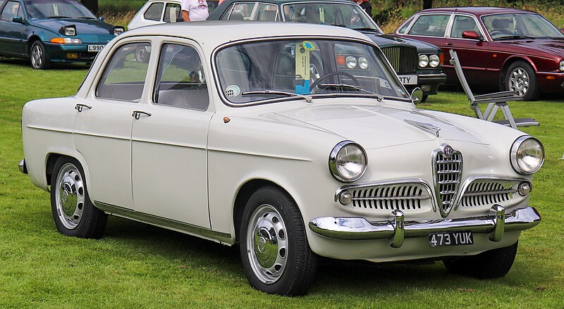 File:1957 Alfa Romeo Giulietta Berlina Normale 1.3 Front.jpg