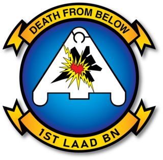 <span class="mw-page-title-main">1st Low Altitude Air Defense Battalion</span> Military unit