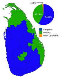 2010 Sri Lankan Presidential Election, overall results.png