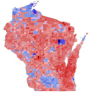 2010 Wisconsin gubernatorial election by precinct.svg