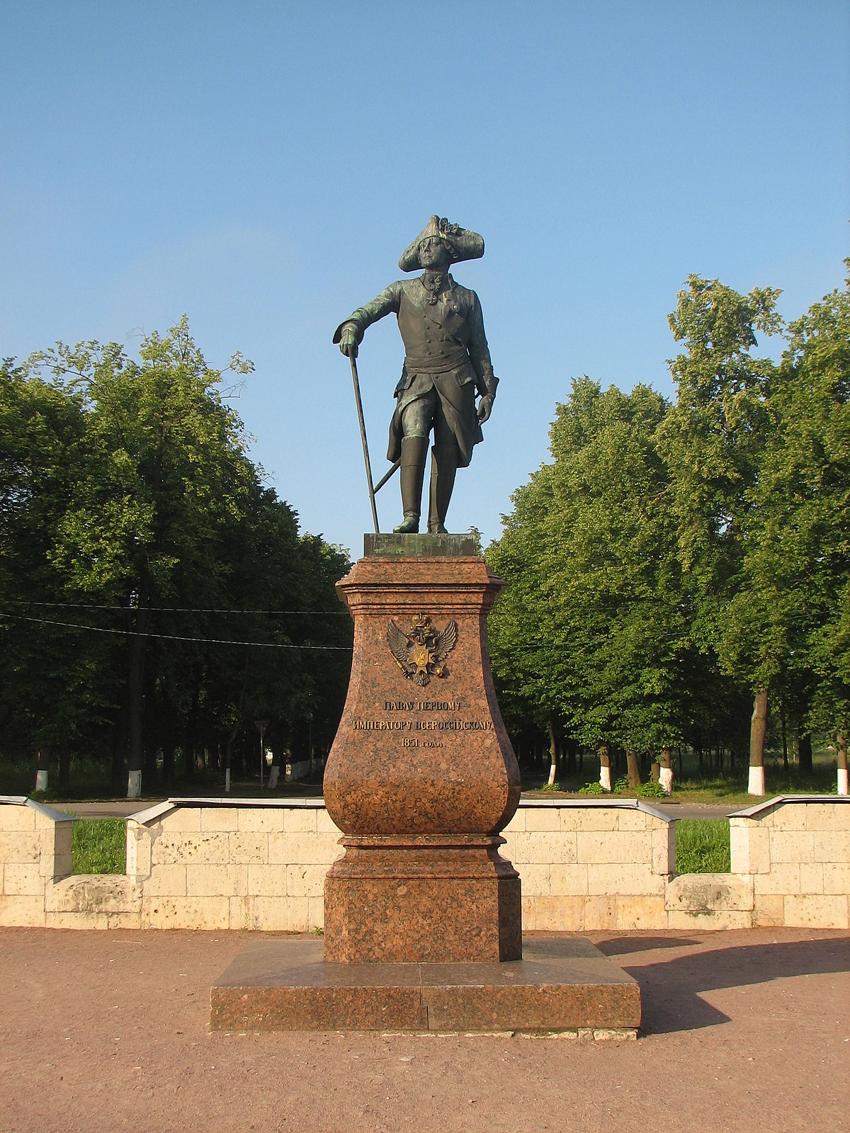 Памятник Павлу I (Витали) — Википедия