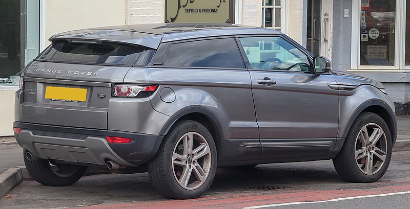 File:2011 Land Rover Range Rover Evoque Pure SD4 2.2 Rear.jpg