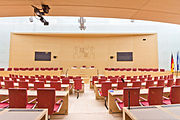 Plenarsaal im bayerischen Landtag