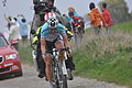 Boonen tijdens Parijs-Roubaix 2012