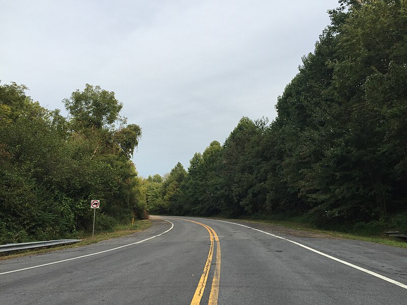 File:2016-09-20 18 19 25 View east along Maryland State Route 877 (Baldwin Road) at Maryland State Route 75 (Green Valley Road) just southeast of New Market in Frederick County, Maryland.jpg