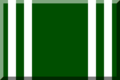600px Verde cu dungi albe duble.png