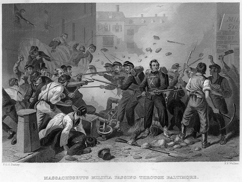 File:6th Massachusetts Militia Passing through Baltimore.jpg