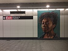 Subway Portraits: Kara Walker 86 St 2 Av Jan 2017 11.jpg