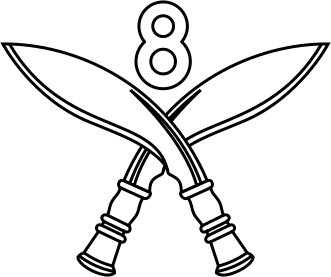 File:8th Gorkha rifles Insignia (India).svg