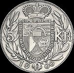 AHK 5 Kronen 1900 reverse.jpg