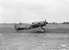 A captured Focke Wulf Fw 190A-3 at the Royal Aircraft Establishment.