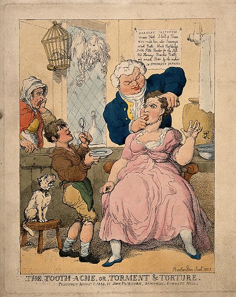 477px-A_tooth-drawer_in_his_establishment,_feeling_the_tooth_of_a_Wellcome_V0012079.jpg (477×600)