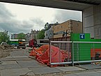 A view under the Gate of the University-building on Roeterseiland, Amsterdam, June 2013; photo, Fons Heijnsbroek