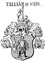 vizeki Tallián címer