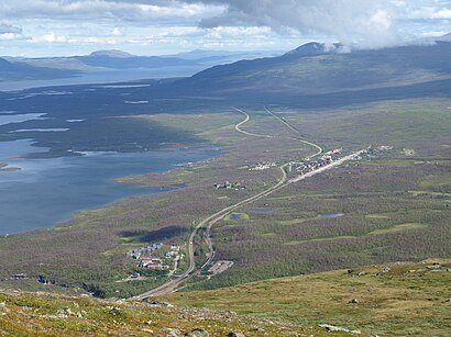 Vägbeskrivningar till Abisko Östra med kollektivtrafik