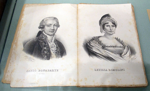 Carlo Bonaparte and Letizia Ramolino