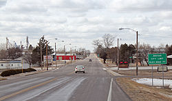 Entering Akron from the east (2013)