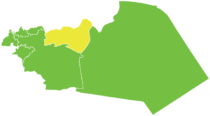 Район Мухаррам-эль-Фаукани на карте
