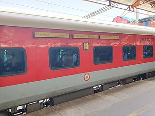 <span class="mw-page-title-main">Ala Hazrat Express (via Ahmedabad)</span> Train in India