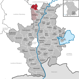 Kaart van Albaching