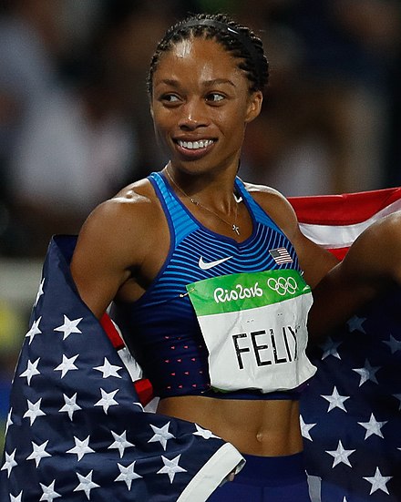 Avec 14 médailles d'or, l'Américaine Allyson Felix est l'athlète féminine la plus titrée lors des Championnats du monde d'athlétisme.