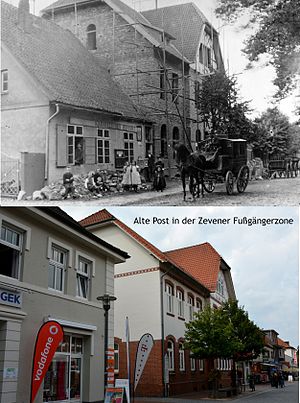 Alte Post Fußgängerzone in Zeven