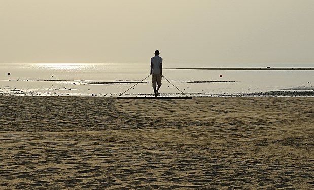 Am Strand in Ägypten bei der Sonnenaufgang 2H1A8784WI