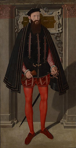 File:Anonymous - Herzog Wilhelm V. (1516-1592) von Jülich-Cleve-Berg, in ganzer Figur - GG 8183 - Kunsthistorisches Museum.jpg