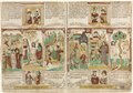 Anonymous - The Bible of the Poor (Biblia Pauperum),--Pharaoh's Army Drowned in the Red - 1986.91 - Cleveland Museum of Art.tif