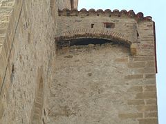 Élément de fortification sur le côté sud, accolé au clocher