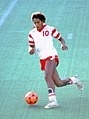 Image 16Footballer Porfirio Betancourt, 1981, one of the first hispanic players for the NASL. (from Culture of Honduras)