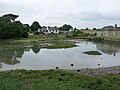 Le moulin à marée du Paluden (l'étang à marée haute).