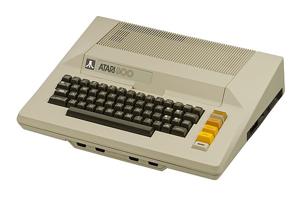 Crane assisted with building the operating system for the Atari 8-bit computers (Atari 800 pictured).