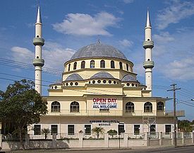 Gallipoli mosque, Auburn, Sydney. Auburn Gallipoli Mosque.JPG